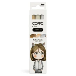 Zestaw markerów dwustronnych Copic Ciao - Mellow 3 szt.