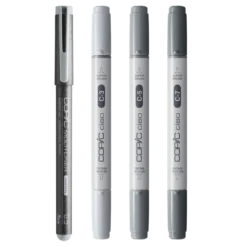 Zestaw markerów dwustronnych Copic Ciao Shade - Dark Cool Gray