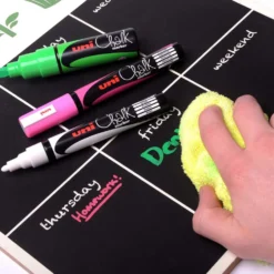 Zestaw markerów kredowych do tablic Chalk - Uni - 8 kolorów