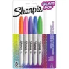 Zestaw markerów permanentnych Glam Pop - Sharpie - 1 mm, 5 szt.
