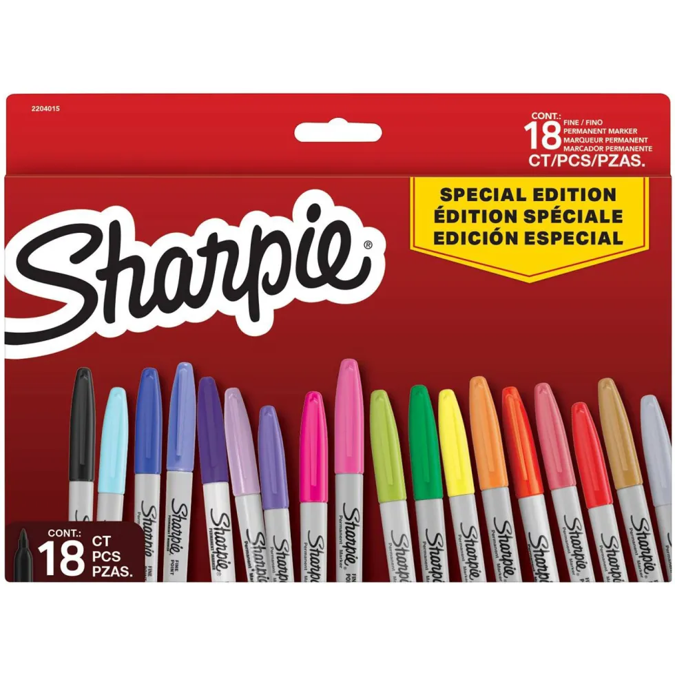 Zestaw markerów permanentnych Special Edition - Sharpie - 1 mm, 18 szt.