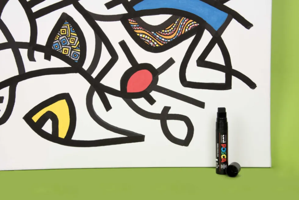 Zestaw markerów Posca PC-3M - Uni - 16 kolorów