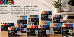 Zestaw markerów Posca PC-1M - Uni - 8 kolorów