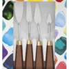 Zestaw metalowych szpachelek malarskich Basic - Liquitex - 6 szt.