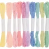 Zestaw mulin Multicolor Ice Cream - Rico Design - 8 m x 10 szt.