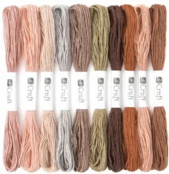 Zestaw mulin Natural - DpCraft - 10 kolorów