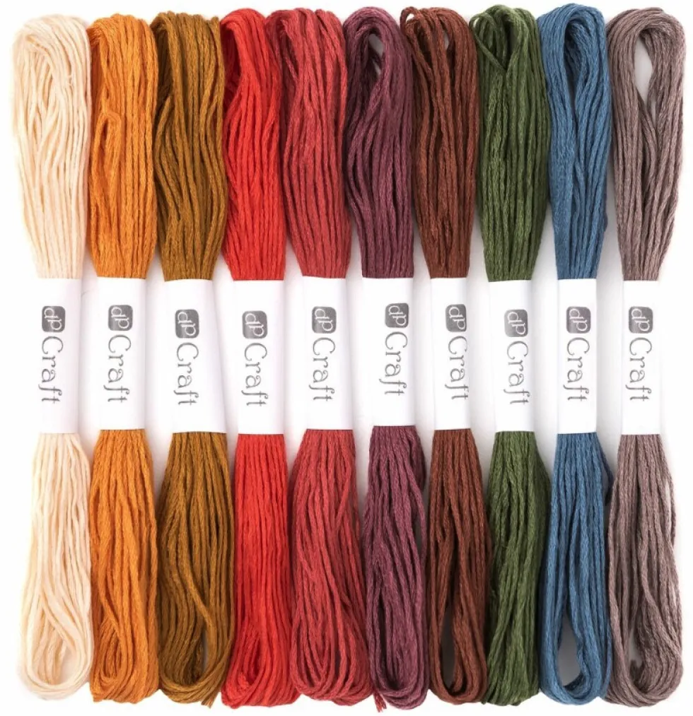 Zestaw mulin Vintage - DpCraft - 10 kolorów
