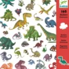 Zestaw naklejek Dinozaury - Djeco - 160 szt.