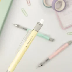 Zestaw ołówek MONO Graph + gumka - Tombow - Cream Yellow