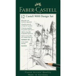 Zestaw ołówków Castell 9000 - Faber-Castell - 12 szt.