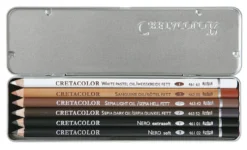 Zestaw ołówków olejnych - Cretacolor - 6 szt.