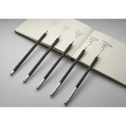 Zestaw ołówków z drewna cedrowego w metalowym etui - Moleskine - 5 szt.