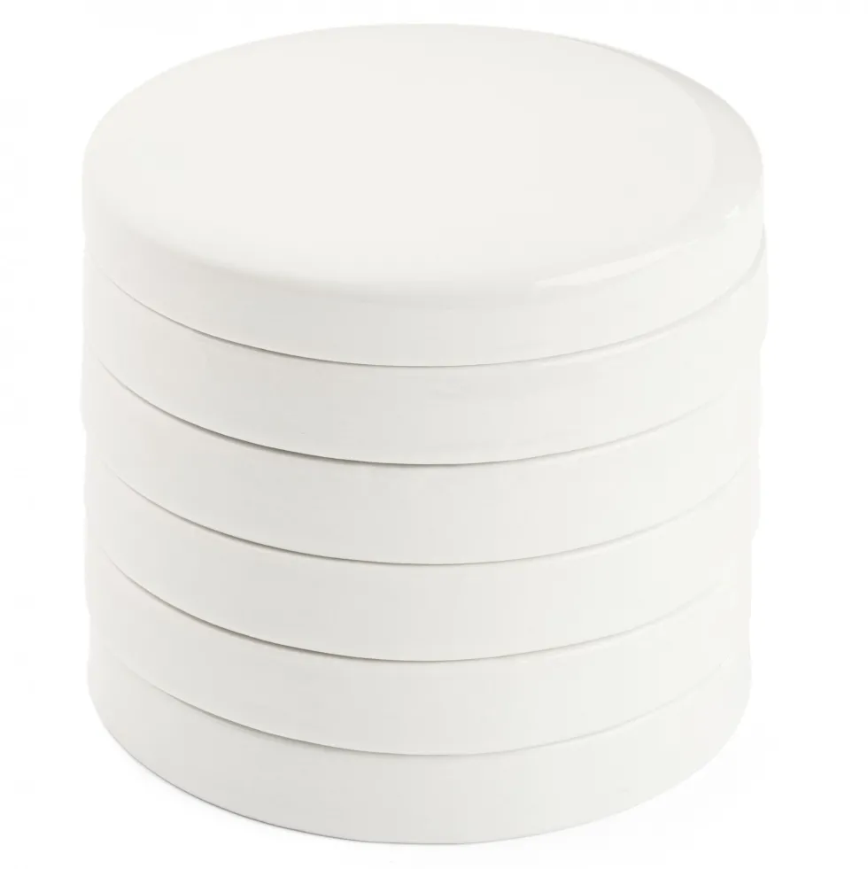 Zestaw paletek porcelanowych Wieża - Renesans - okrągłe, 5 szt.