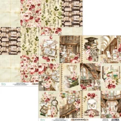 Zestaw papierów do scrapbookingu 15,2 x 15,2 cm - Mintay - Academia