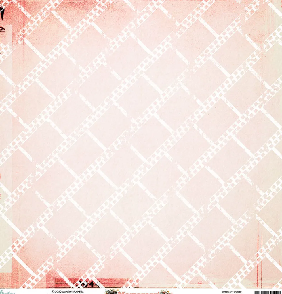 Zestaw papierów do scrapbookingu 30,5 x 30,5 cm - Mintay - Mamarazzi