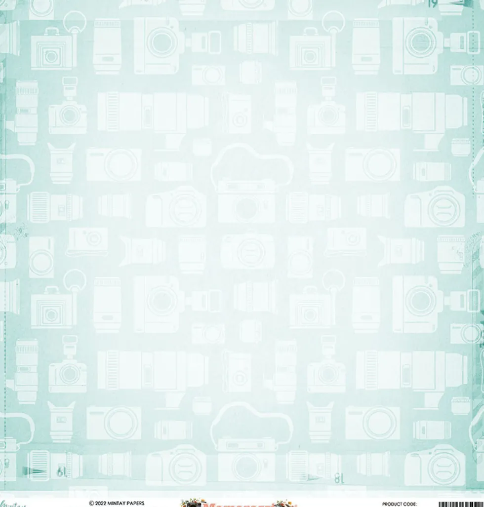 Zestaw papierów do scrapbookingu 30,5 x 30,5 cm - Mintay - Mamarazzi