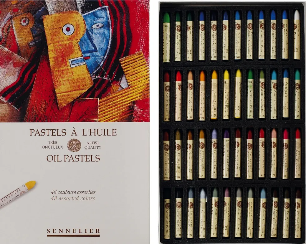 Zestaw pasteli olejnych Artist' Assorted Colors - Sennelier - 48 szt.