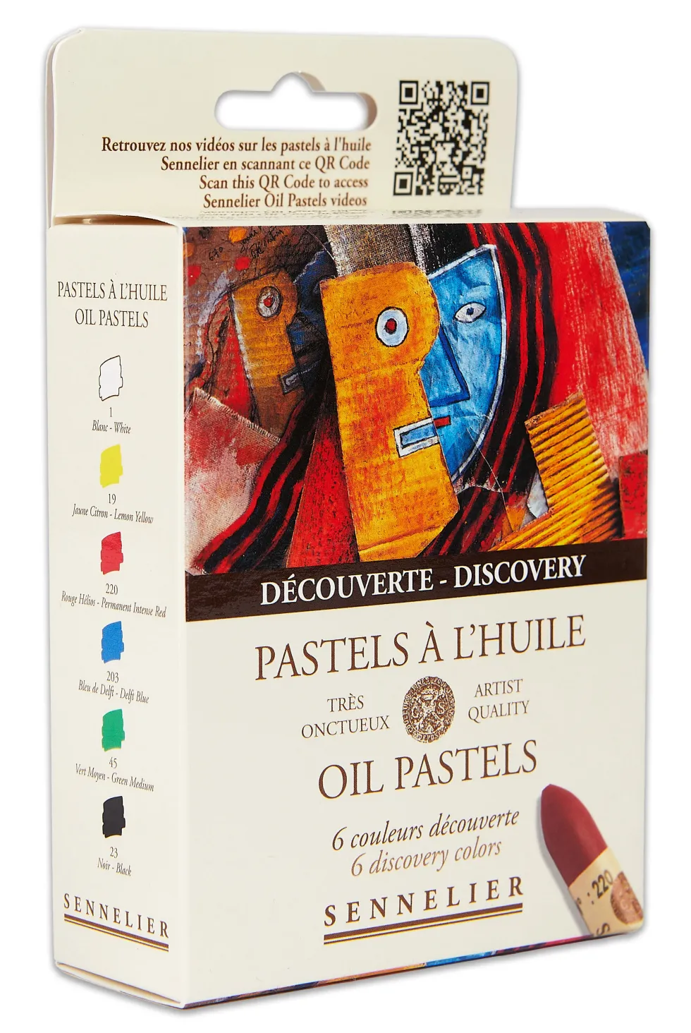 Zestaw pasteli olejnych Artist' Discovery - Sennelier - 6 szt.