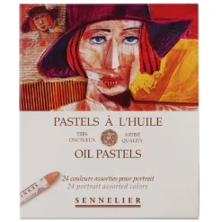 Zestaw pasteli olejnych Artist' Portrait - Sennelier - 24 szt.