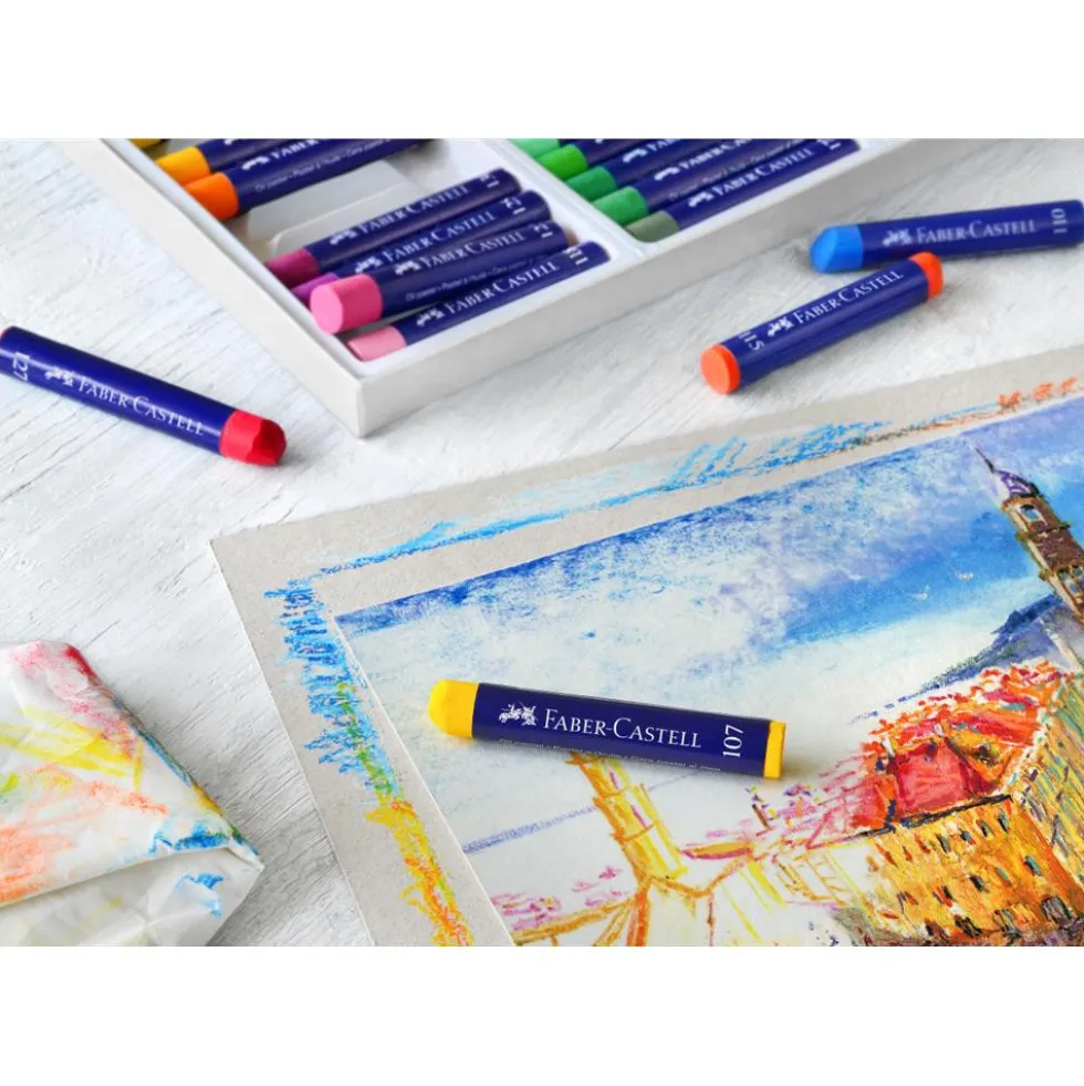 Zestaw pasteli olejnych Creative Studio - Faber-Castell - 36 kolorów