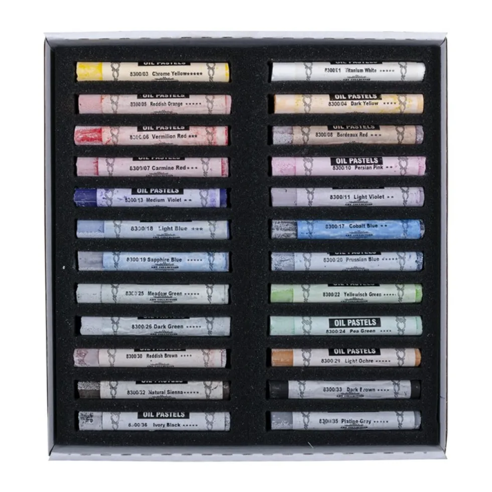 Zestaw pasteli olejnych Gioconda Oil Pastels - Koh-I-Noor - 12 kolorów