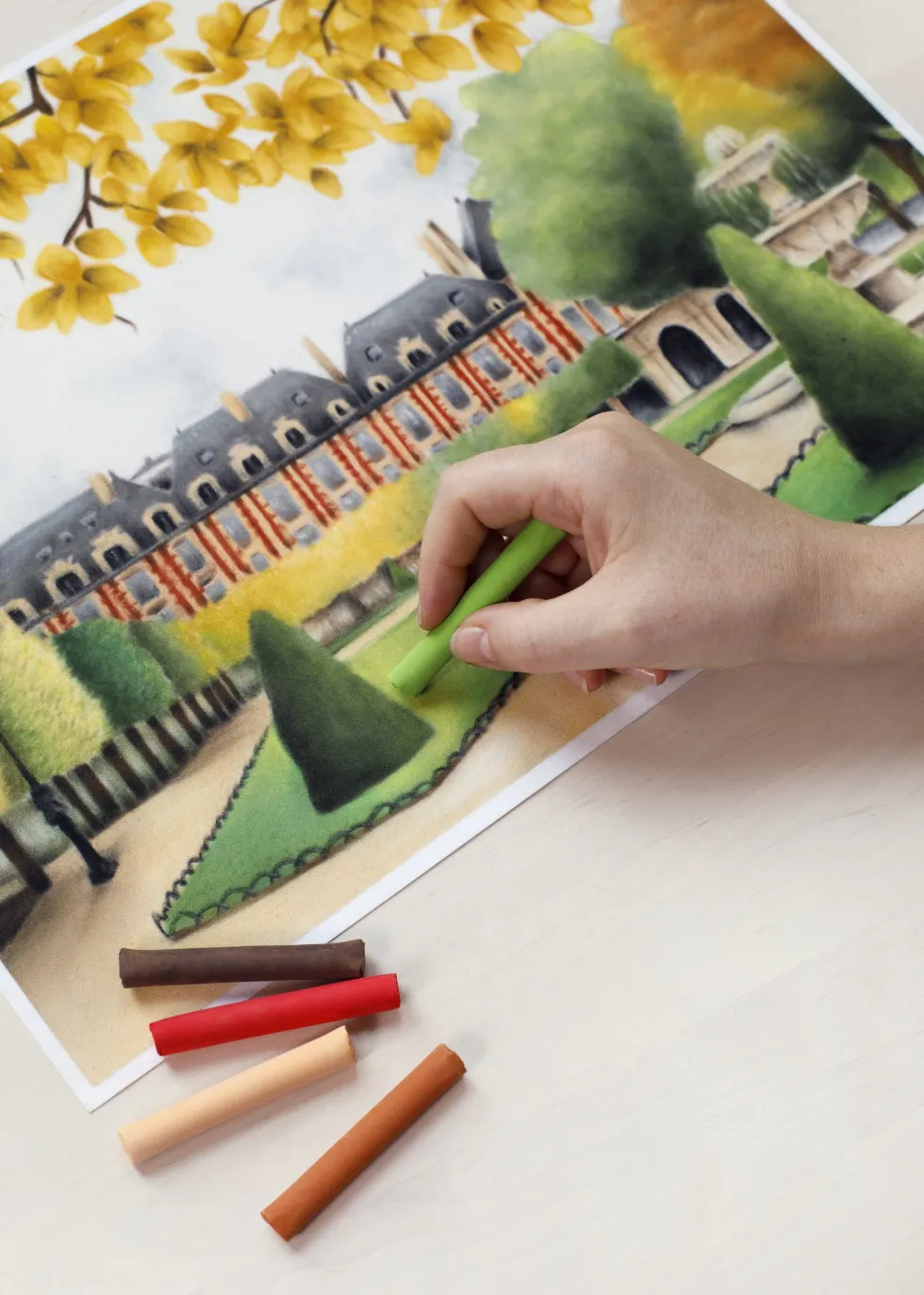 Zestaw pasteli Soft Pastels - Conté à Paris - 50 szt.