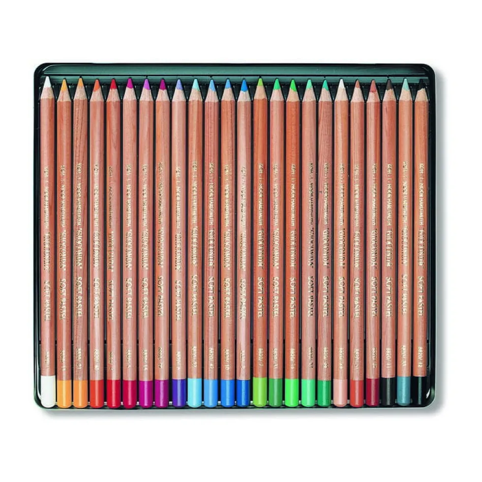 Zestaw pasteli suchych Gioconda - Koh-I-Noor - 24 kolory