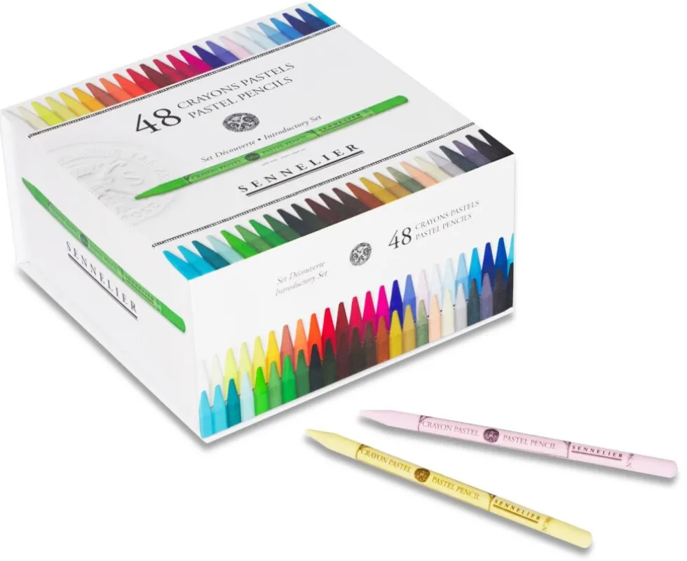 Zestaw pasteli suchych Pastel Pencil Introductory - Sennelier - 48 szt.