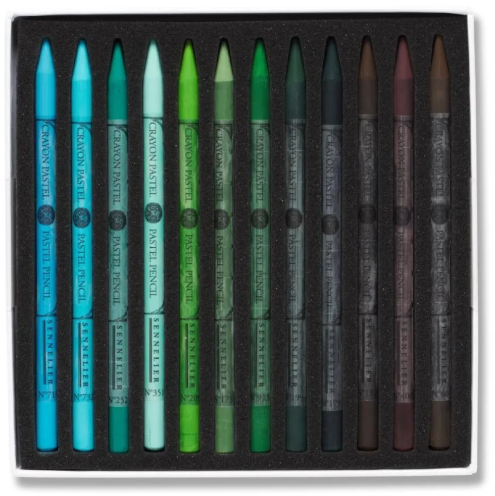 Zestaw pasteli suchych Pastel Pencil Introductory - Sennelier - 48 szt.