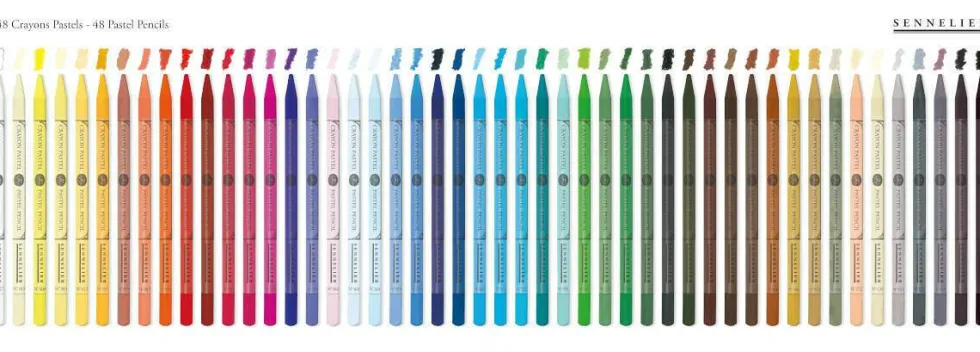 Zestaw pasteli suchych Pastel Pencil Introductory - Sennelier - 48 szt.