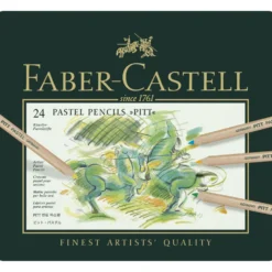 Zestaw pasteli suchych w kredce Pitt Pastel - Faber-Castell - 24 kolory