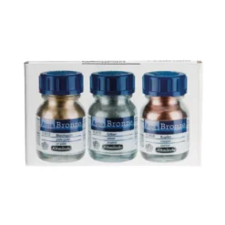 Zestaw pigmentów Aqua Bronze - Schmincke - 3 x 20 ml