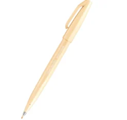 Zestaw pisaków artystycznych Brush Sign Pen - Pentel - Kolorowa Rafa, 6 szt.