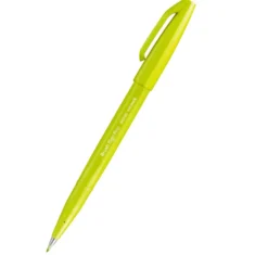 Zestaw pisaków artystycznych Brush Sign Pen - Pentel - Kolorowa Rafa, 6 szt.