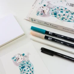 Zestaw pisaków Limited Edition Miss Kimono - Tombow - 6 szt.