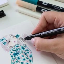 Zestaw pisaków Limited Edition Miss Kimono - Tombow - 6 szt.