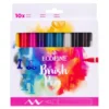 Zestaw pisaków pędzelkowych Ecoline Galaxy - Talens - 10 szt.