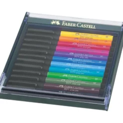 Zestaw pisaków pędzelkowych Pitt Artist Pen - Faber-Castell - 12 kolorów