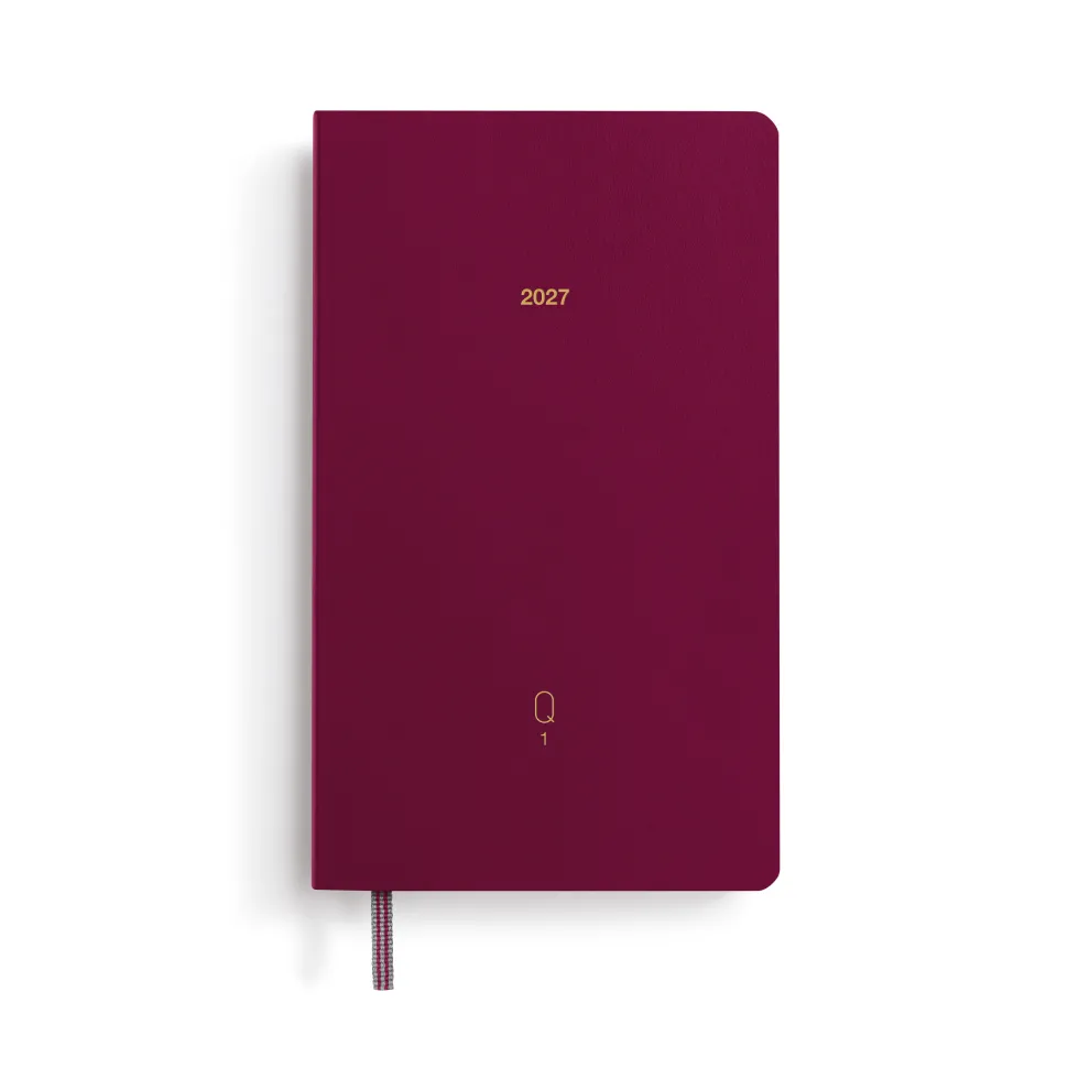 Zestaw planerów kwartalnych 2027 - Leuchtturm1917 - Shades of Rose A6