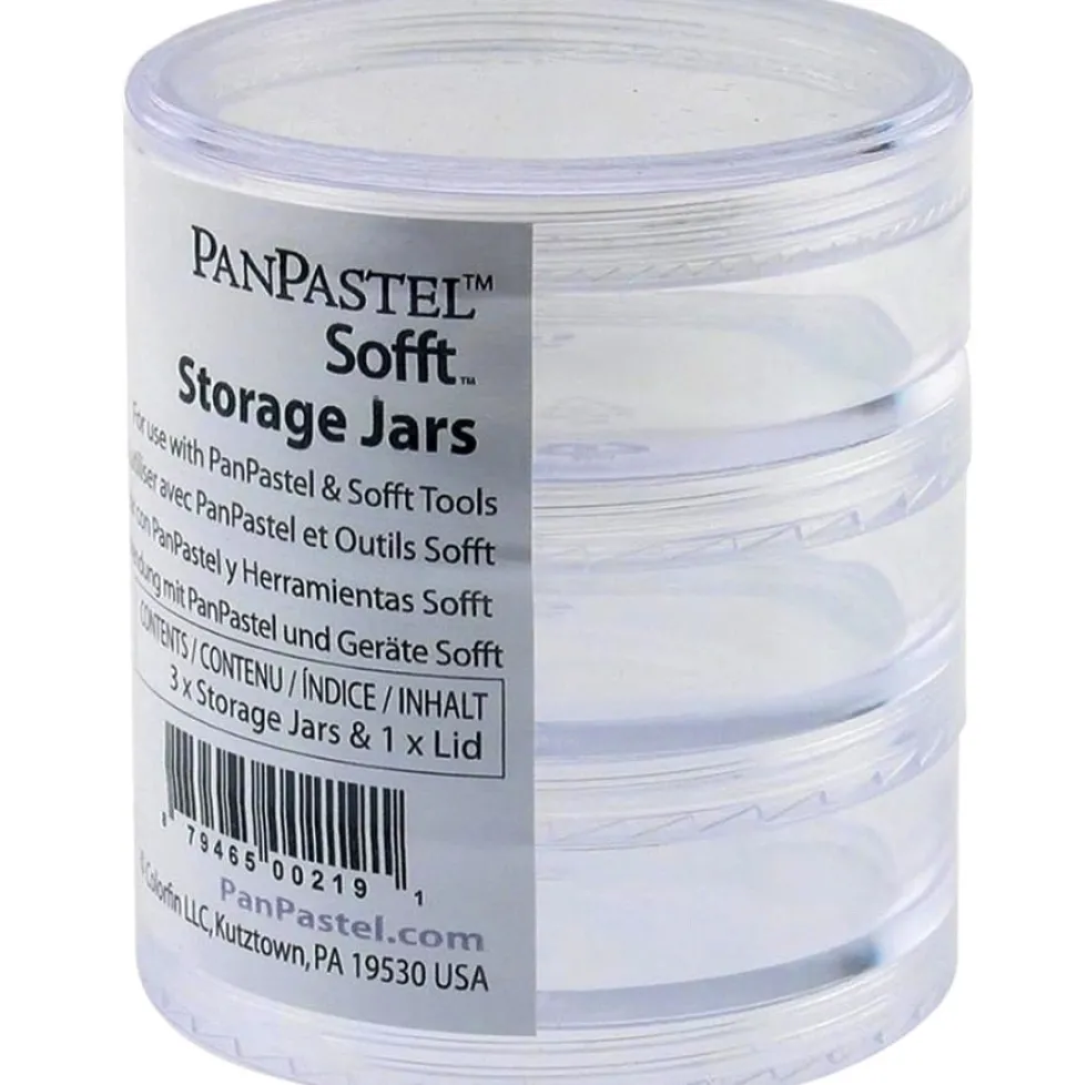 Zestaw pojemniczków Sofft PanPastel - 3 szt.