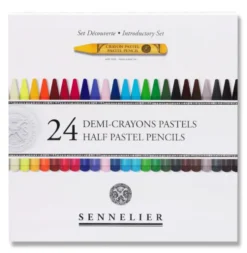 Zestaw połówek pasteli suchych Half Pastel Pencil Introductory - Sennelier - 24 szt.
