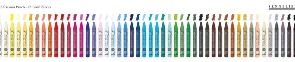 Zestaw połówek pasteli suchych Half Pastel Pencil Introductory - Sennelier - 24 szt.