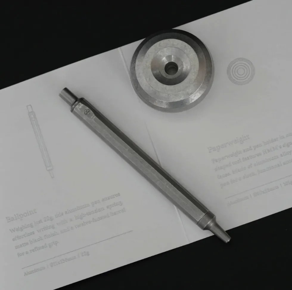 Zestaw prezentowy Metal Writing Set - HMM - Raw