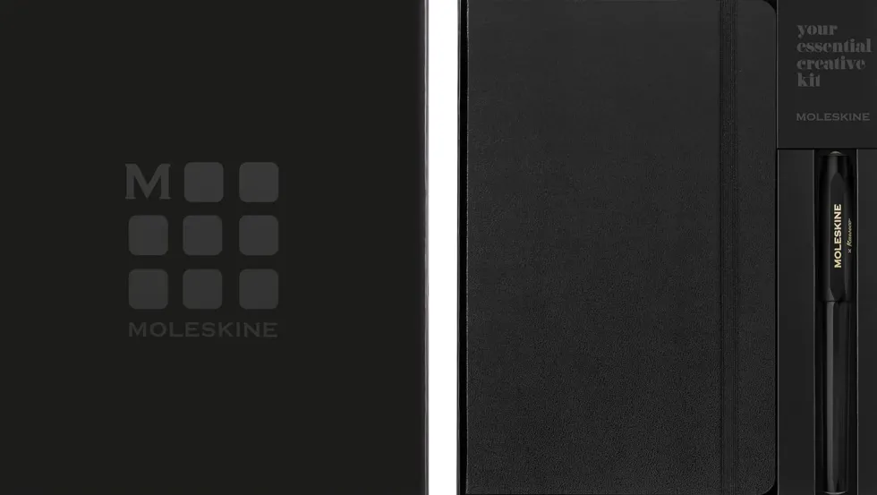 Zestaw prezentowy notatnik i pióro kulkowe - Kaweco x Moleskine