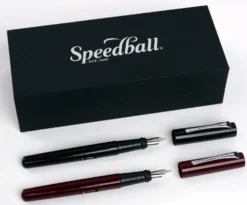 Zestaw prezentowy piór wiecznych do kaligrafii - Speedball - 2 szt.