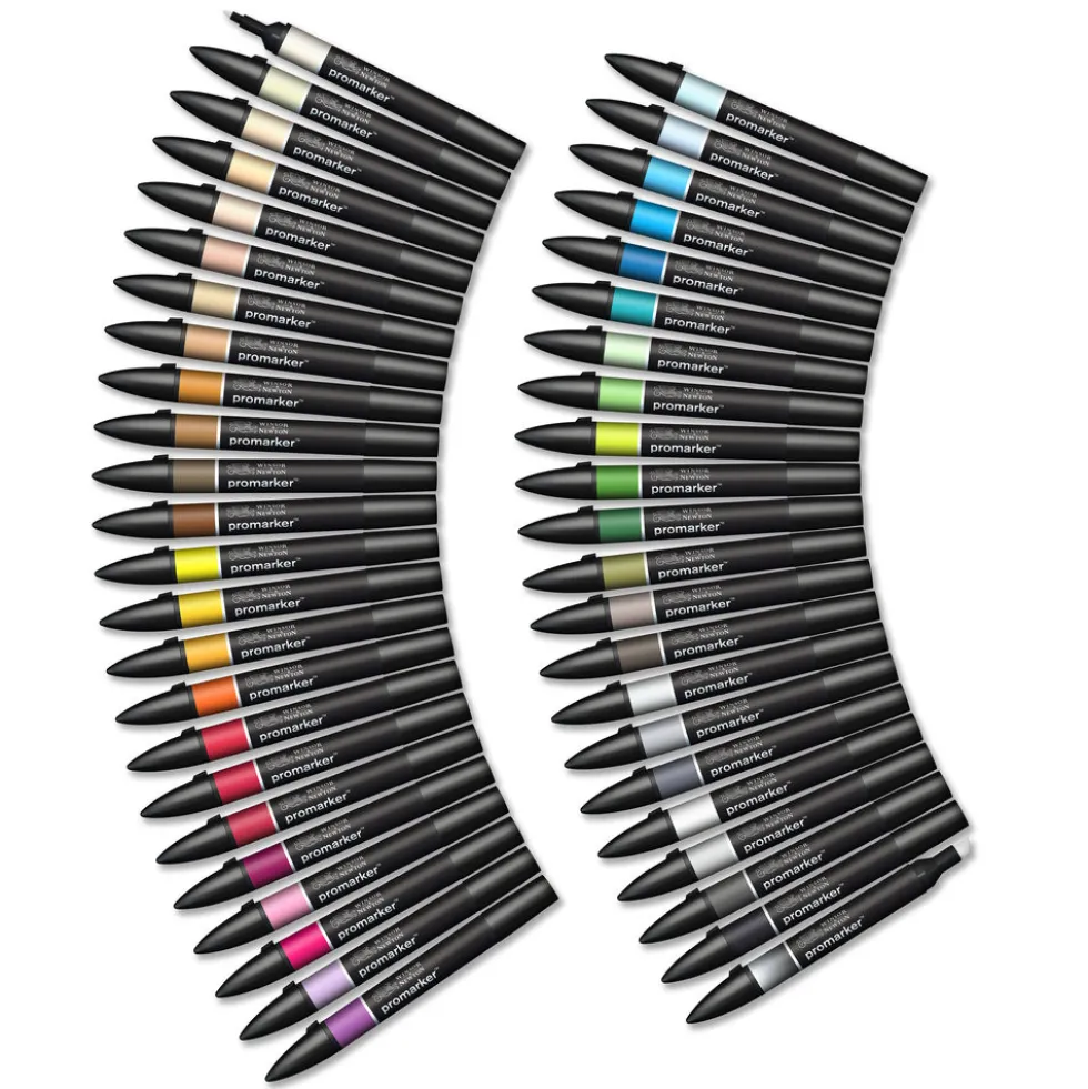 Zestaw Promarker Essential Collection - Winsor & Newton - 48 szt.