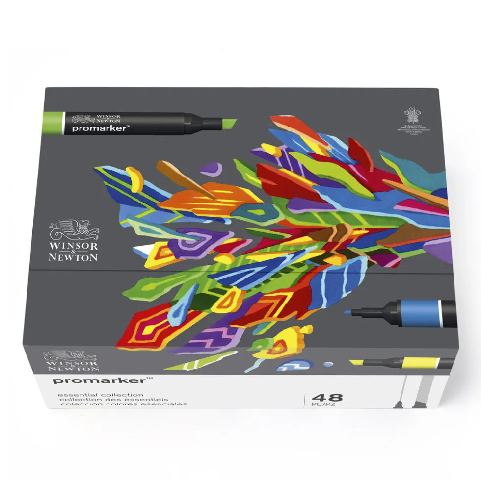 Zestaw Promarker Essential Collection - Winsor & Newton - 48 szt.
