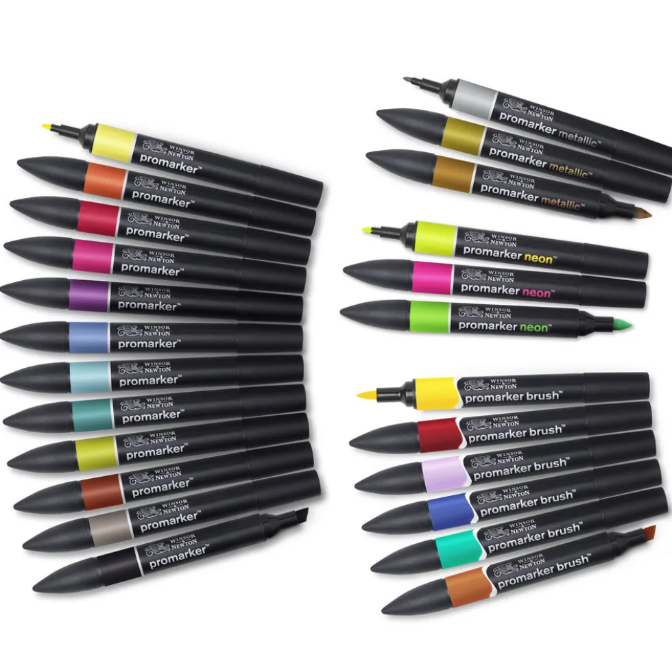 Zestaw Promarker Mixed Marker - Winsor & Newton - 24 szt.