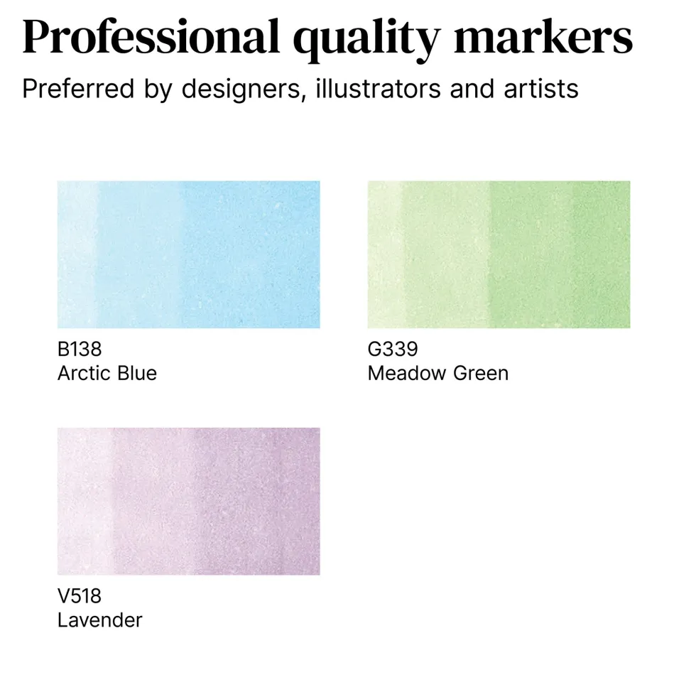 Zestaw Promarker - Winsor & Newton - Pastel Tones 1, 3 szt.