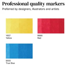 Zestaw Promarker - Winsor & Newton - Primary Tones, 3 szt.